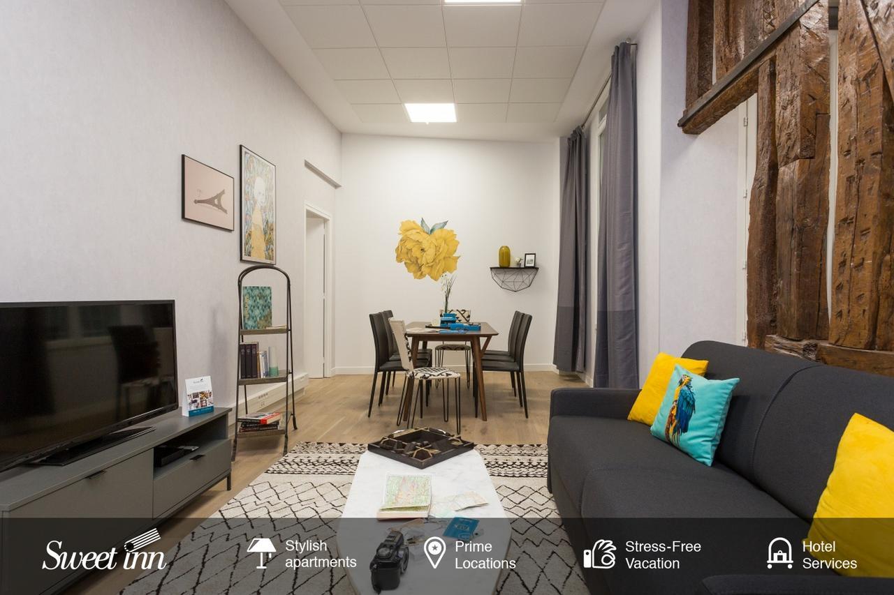 (96 m²) w okolicy 2nd - Louvre - Bourse z 3 sypialniami i 1 łazienkami Paryż Zewnętrze zdjęcie